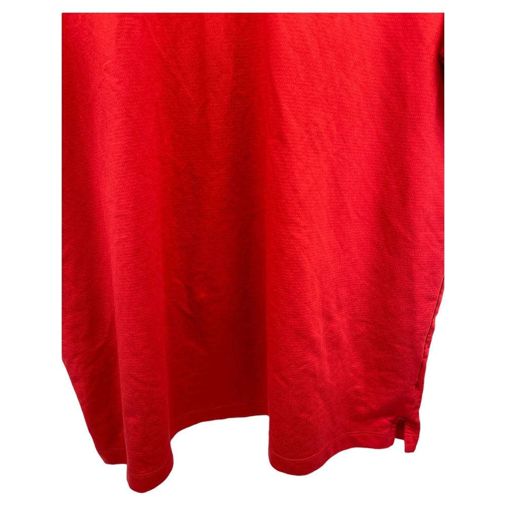 Nike Dri-Fit Mens 2XL Red Athletic Polo Shirt - Picture 5 of 7